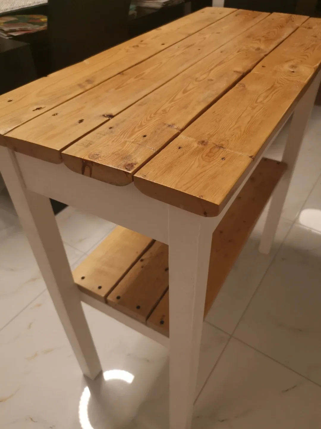 Wooden Kitchen Island Table image indicator(2)