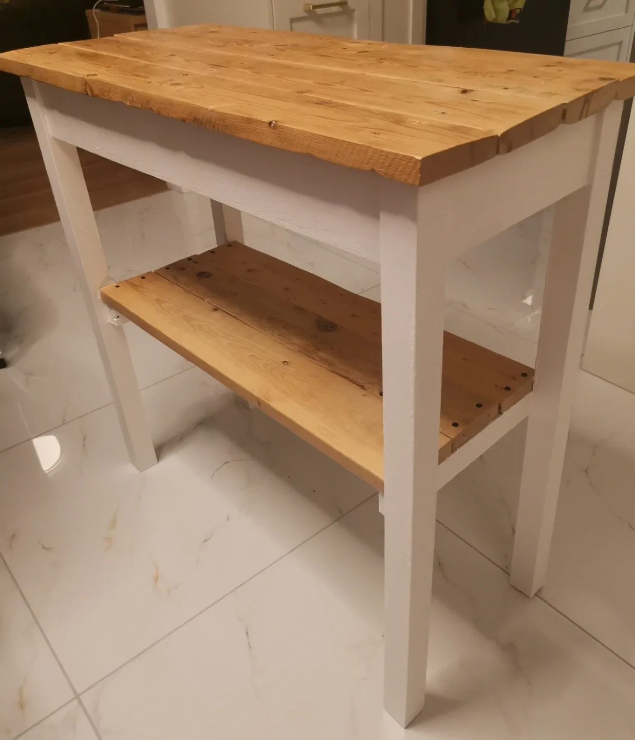 Wooden Kitchen Island Table image indicator(4)