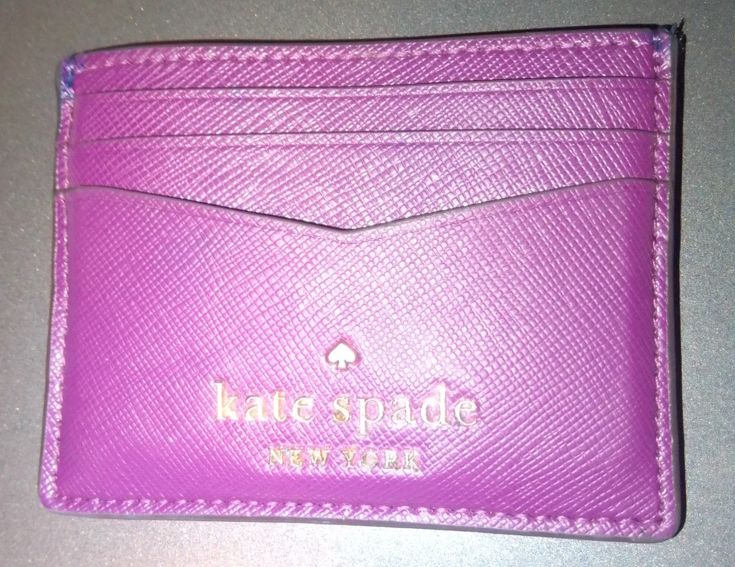 Kate Spade Card/Money Holder - Purple