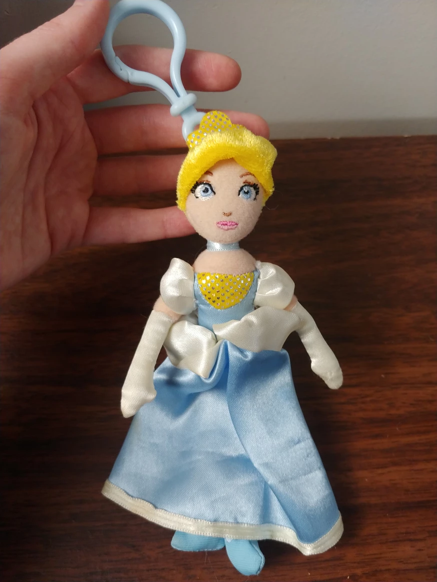 Disney Cinderella Clip-On Plush