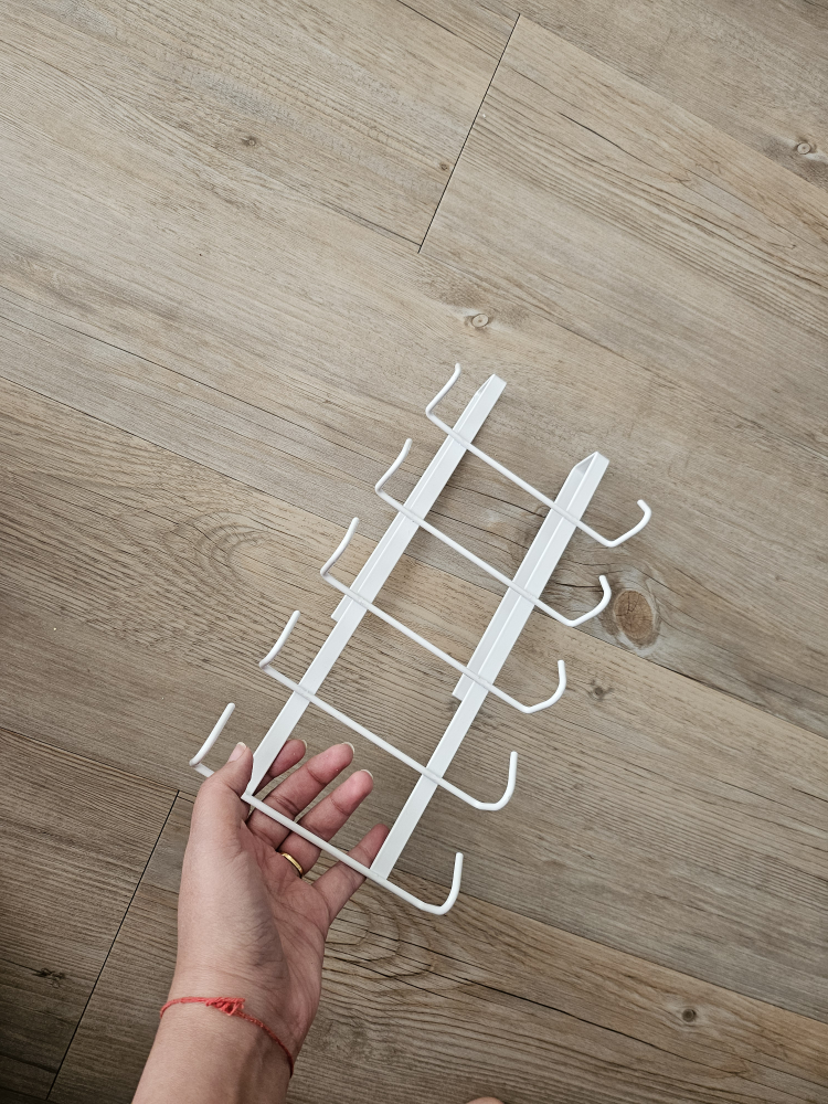 White Mug Rack
