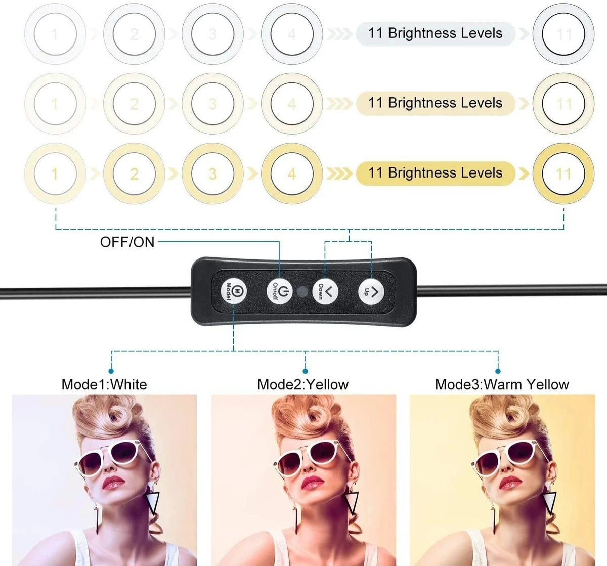 MACTREM 6" LED Ring Light Kit - photo 3