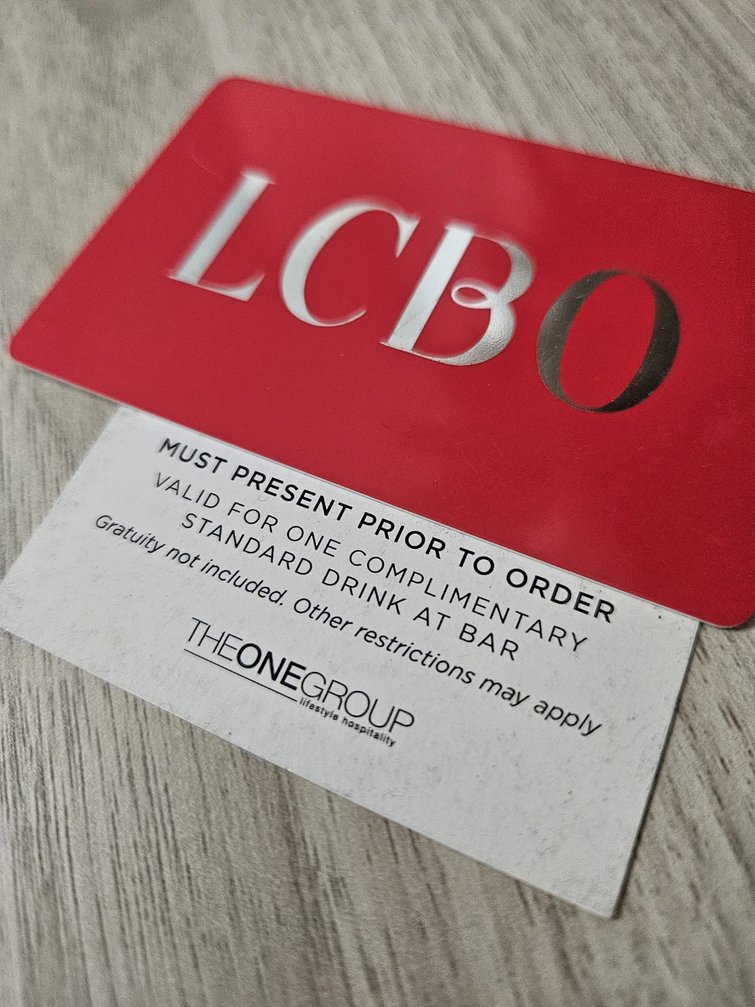 LCBO Gift Card + Free Complimentary STK Steakhouse - photo 4