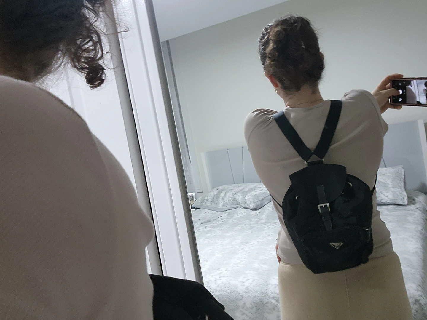 Prada Black Nylon Mini Backpack - photo 5