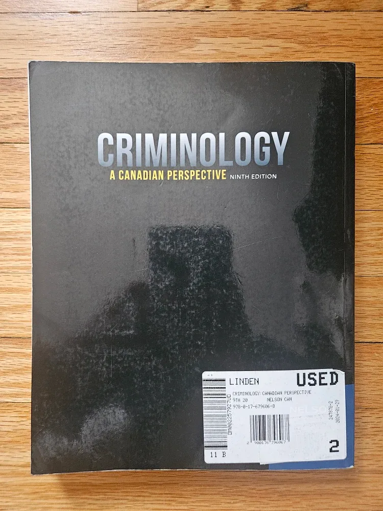 Criminology: A Canadian Perspective, Ninth Edition image indicator(2)