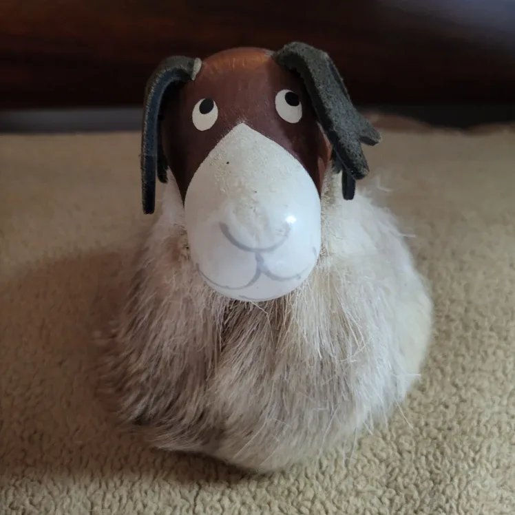 Arpel Reindeer Fur Figurine