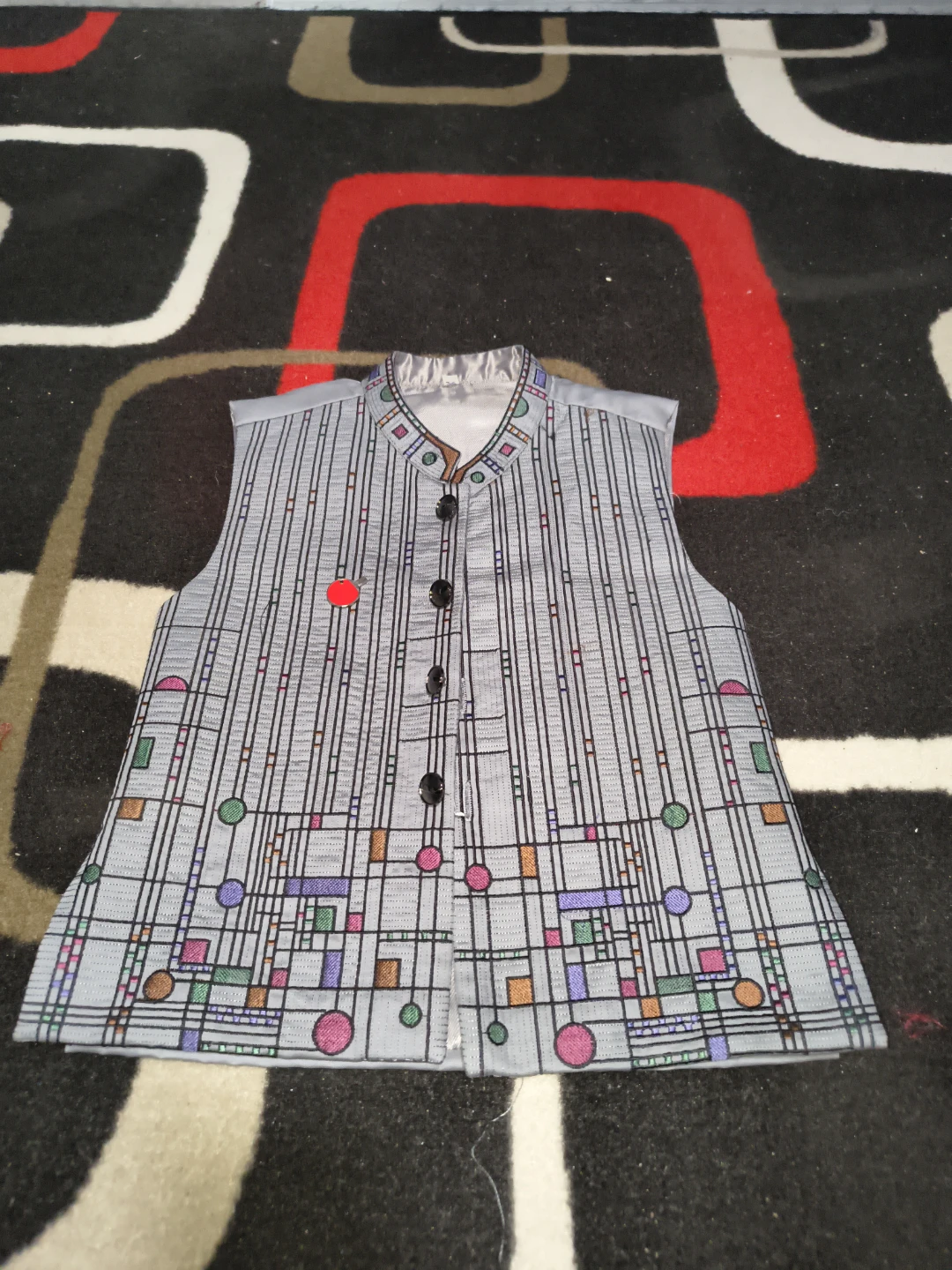Patterned Vest - Size 18-22