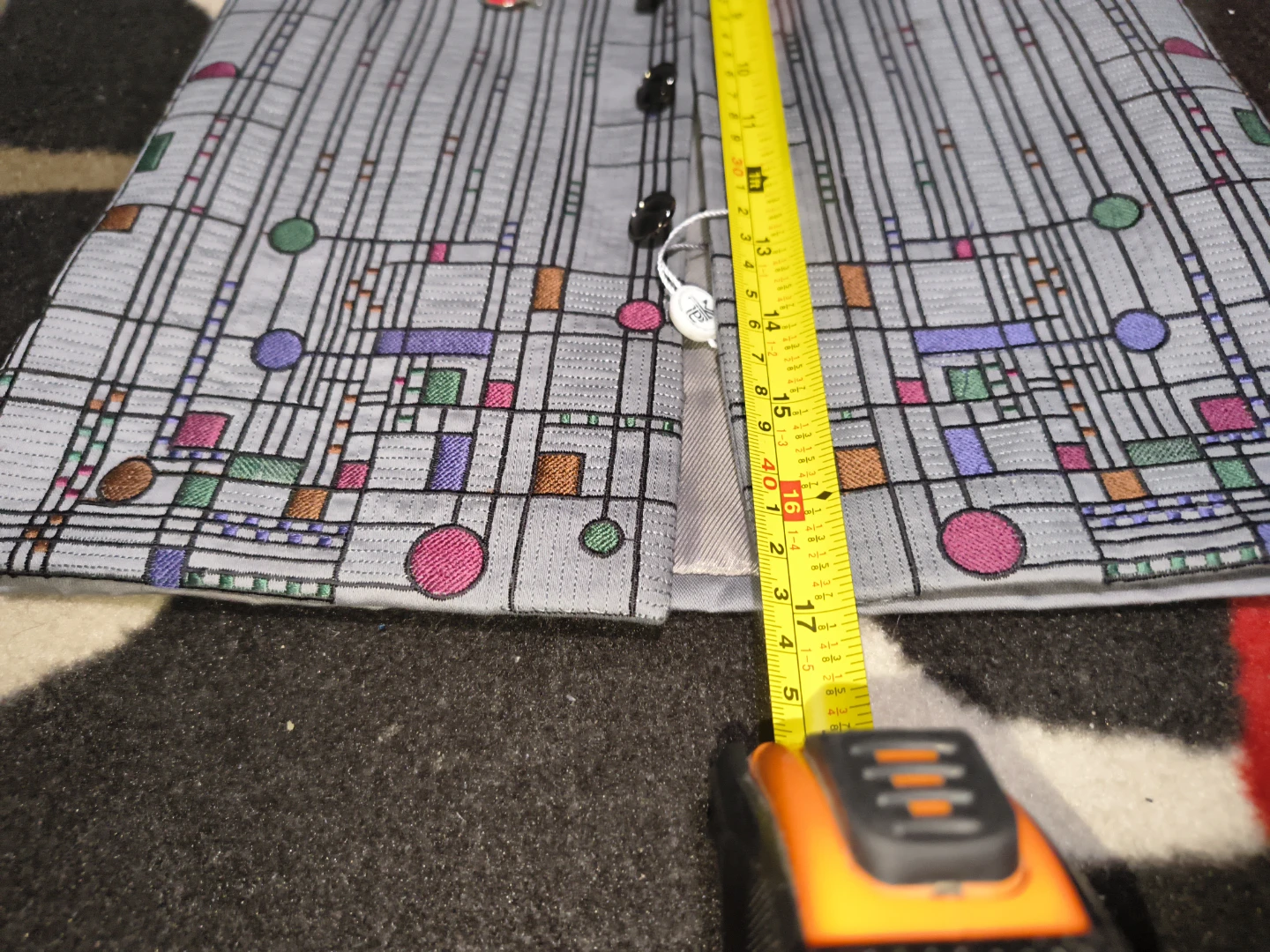 Patterned Vest - Size 18-22 - photo 3