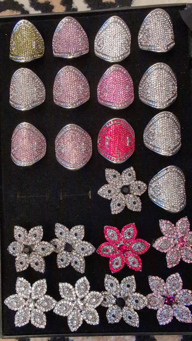Assorted Rhinestone Rings - photo 2
