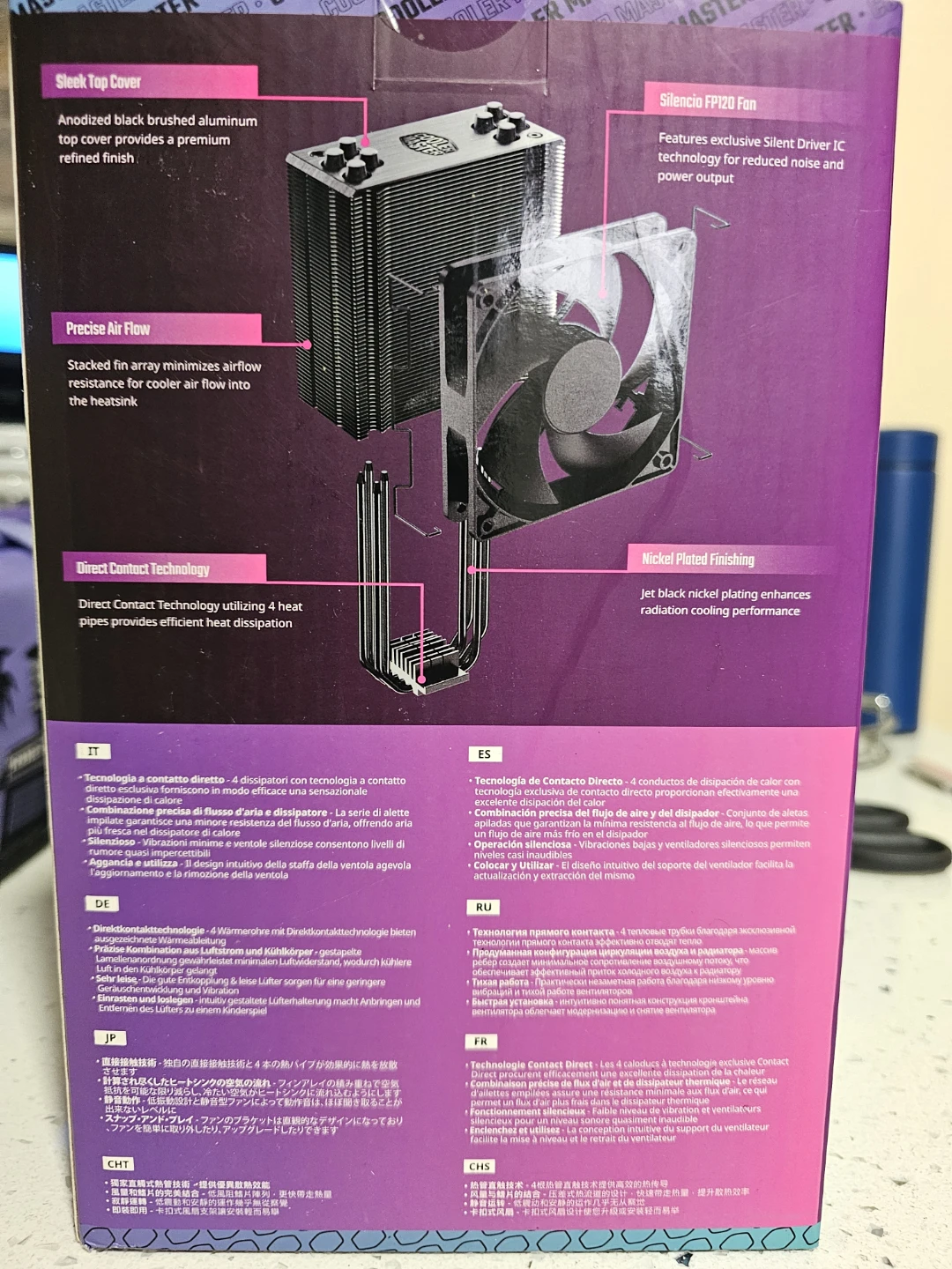 Cooler Master Hyper 212 Black Edition CPU Air Cooler - photo 3