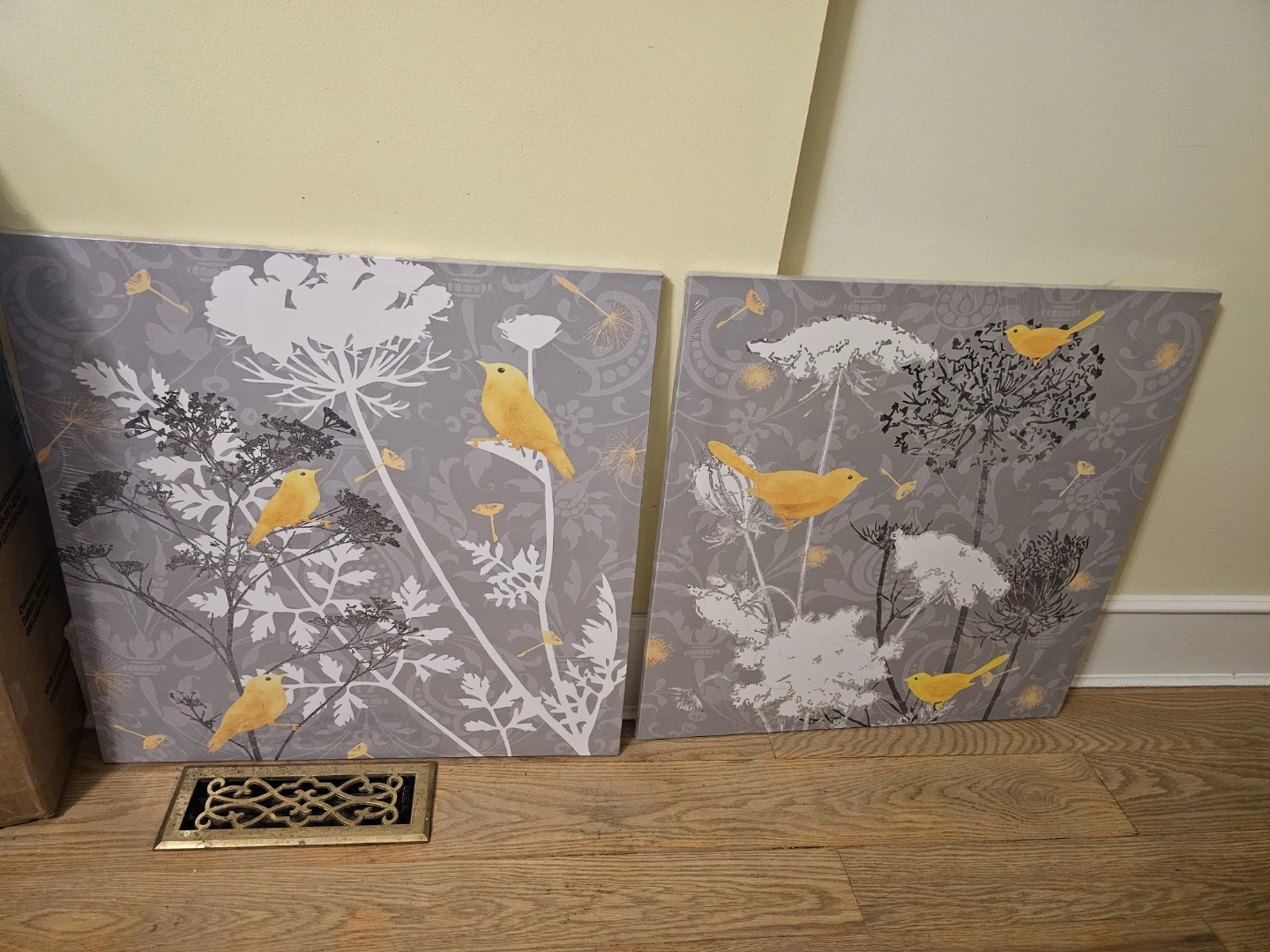 Bird Print Wall Art - Set of 2