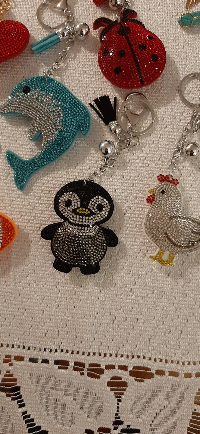 Assorted Rhinestone Keychains - photo 3