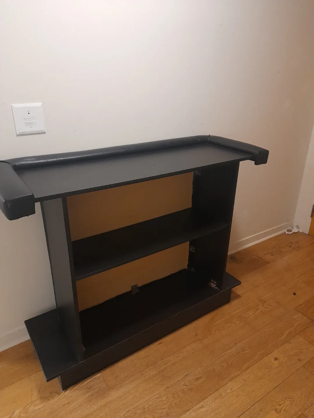 Black Console Table / Sideboard /Portable Bar