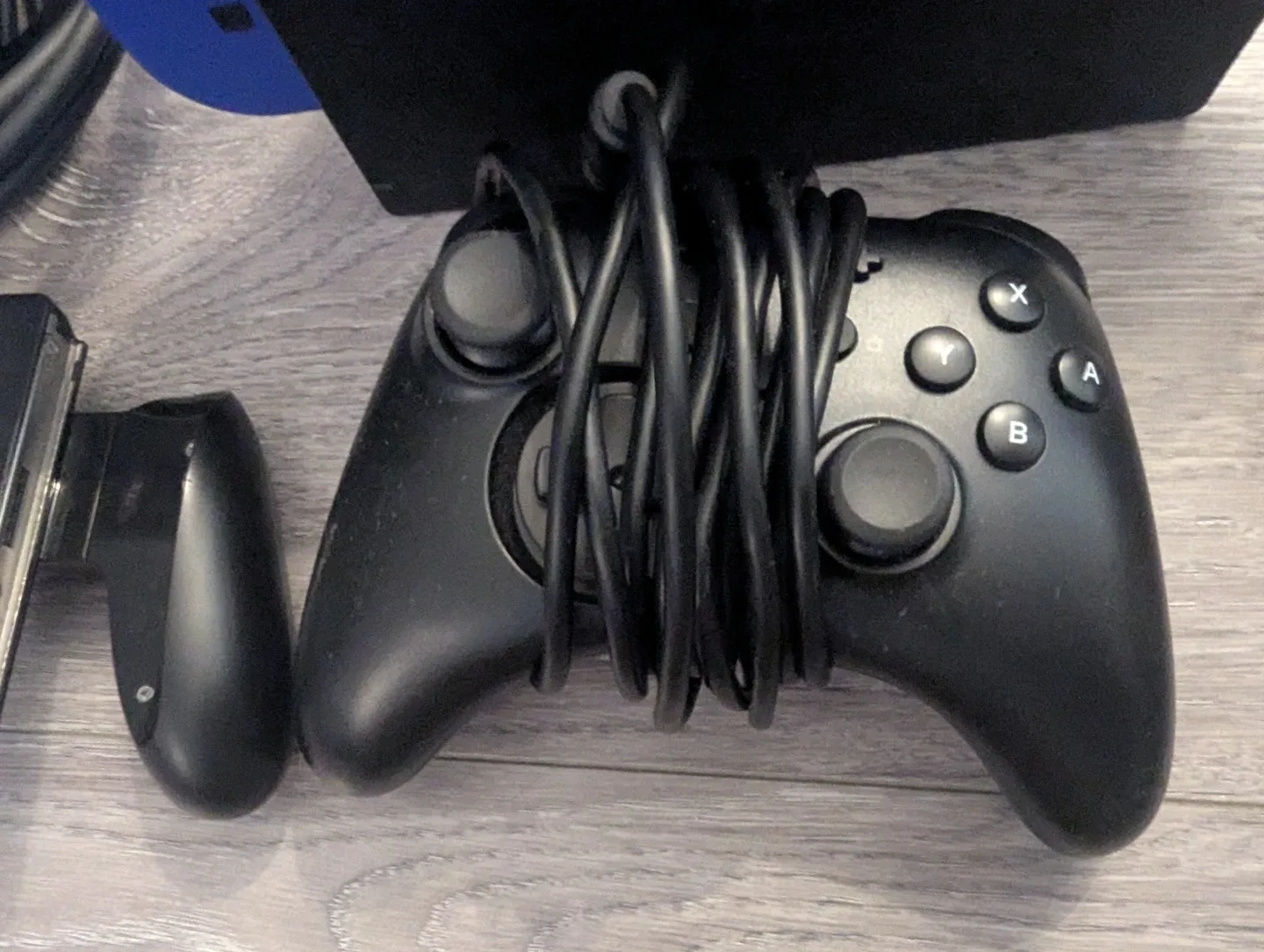 Nintendo switch with accessories and games image indicator(10)