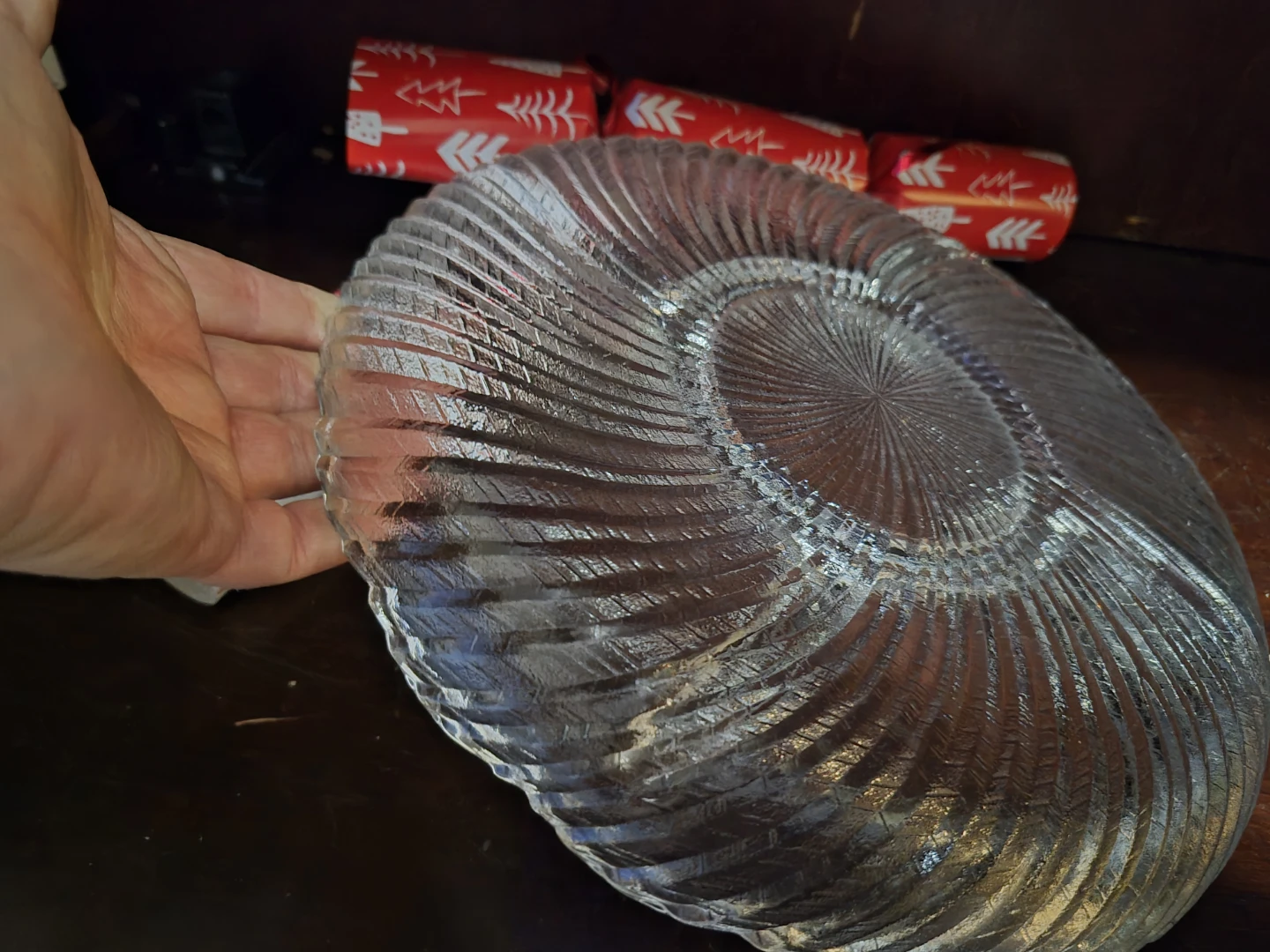 Floral Ceramic Pie Plate & Glass Serving Dishes - photo 4