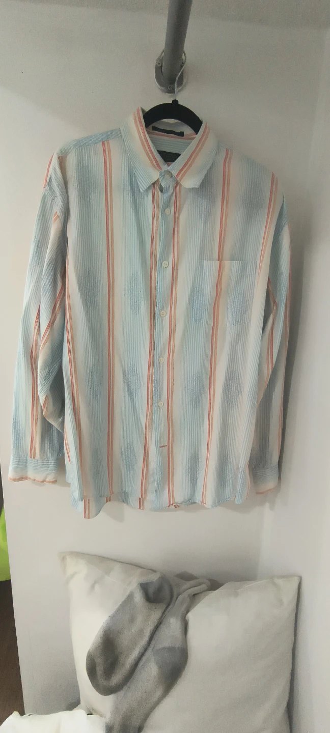 Britches Striped Button-Down Shirt XL