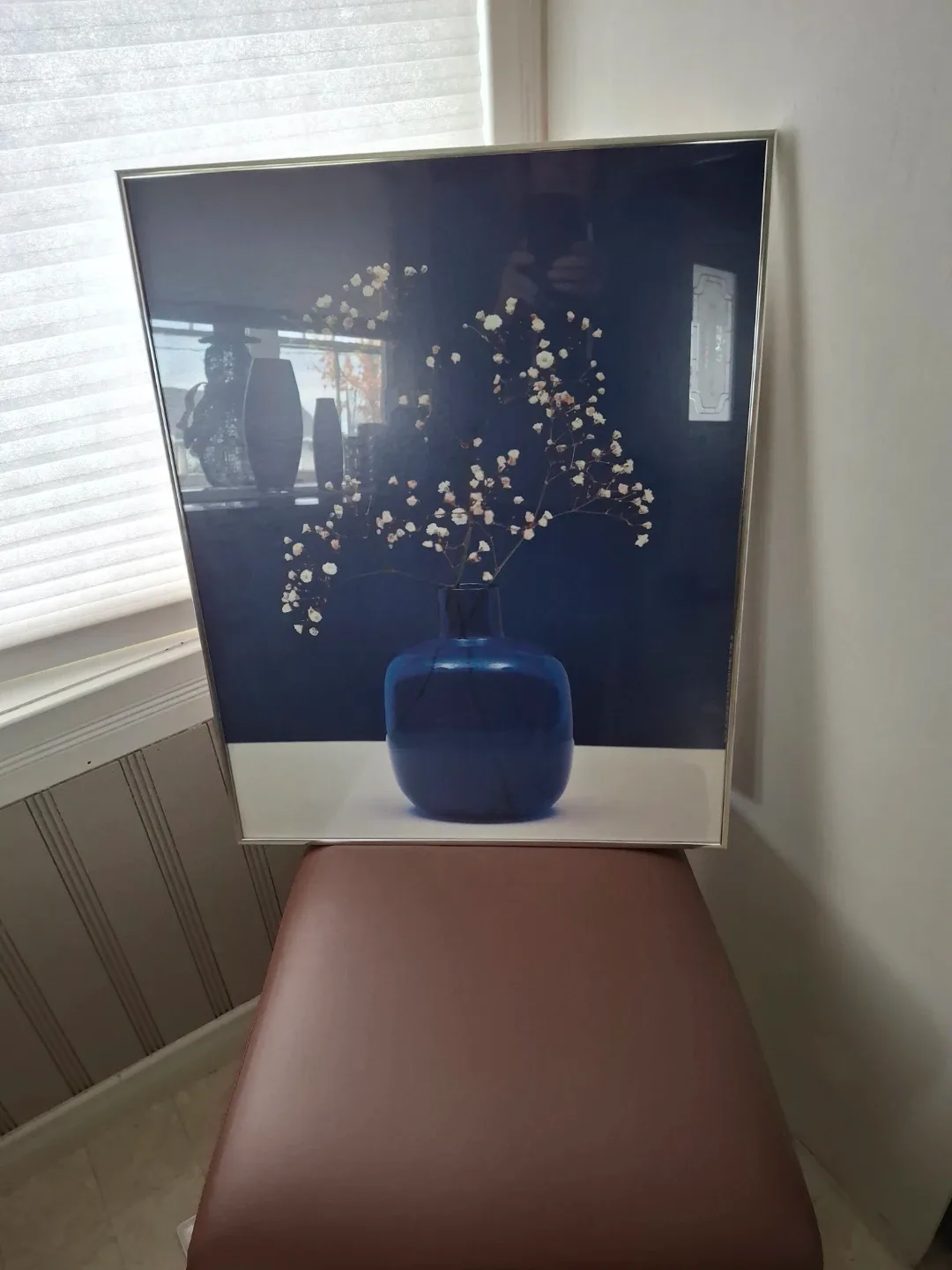 Framed Floral Print - Vase of Flowers