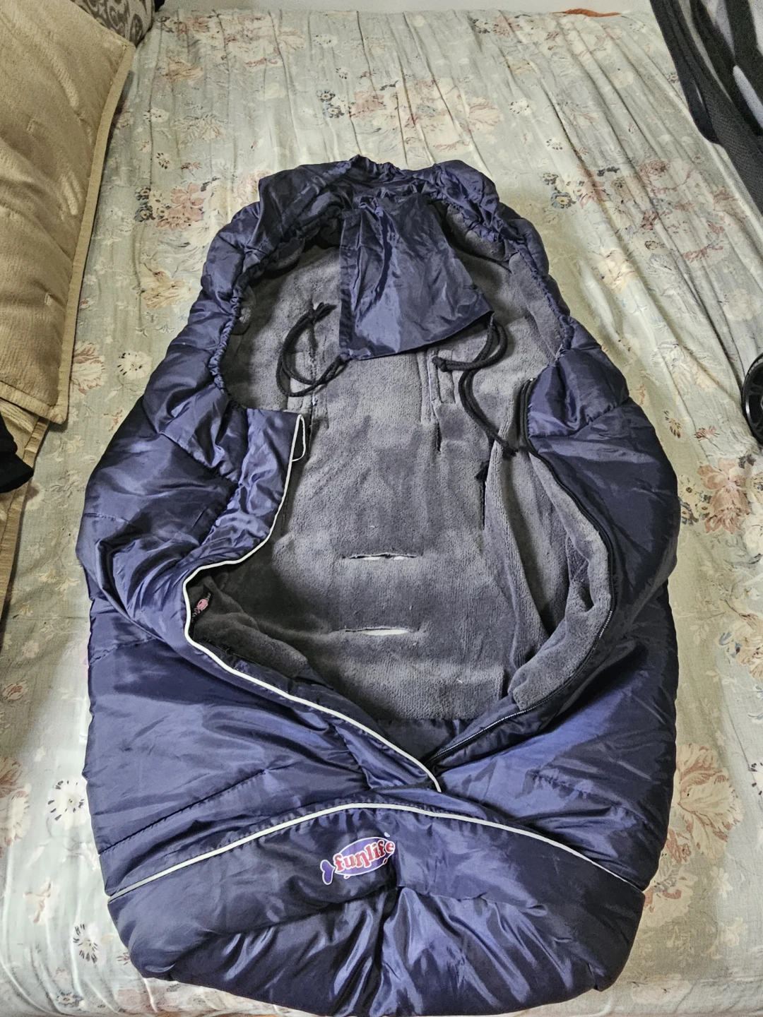 Funlife Baby Stroller Sleeping Bag - Blue - photo 4