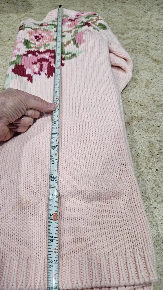 Together Floral Knit Sweater - Size 10 (8-10) image indicator(5)