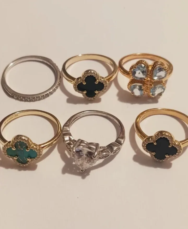 NEW !!! Sterling Silver 925 Rings. $15 EACH.