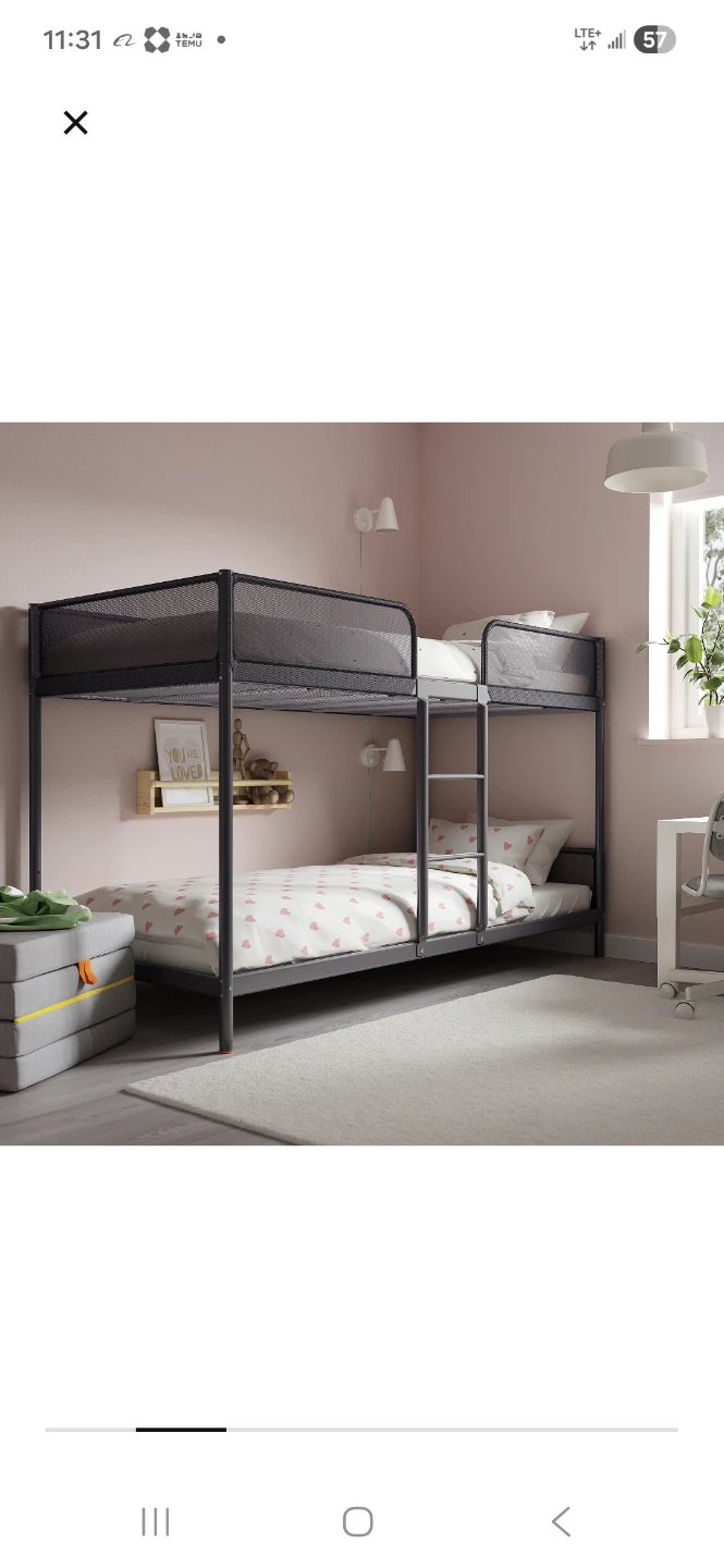 IKEA Mydal Bunk Bed Frame - Assembled - photo 3