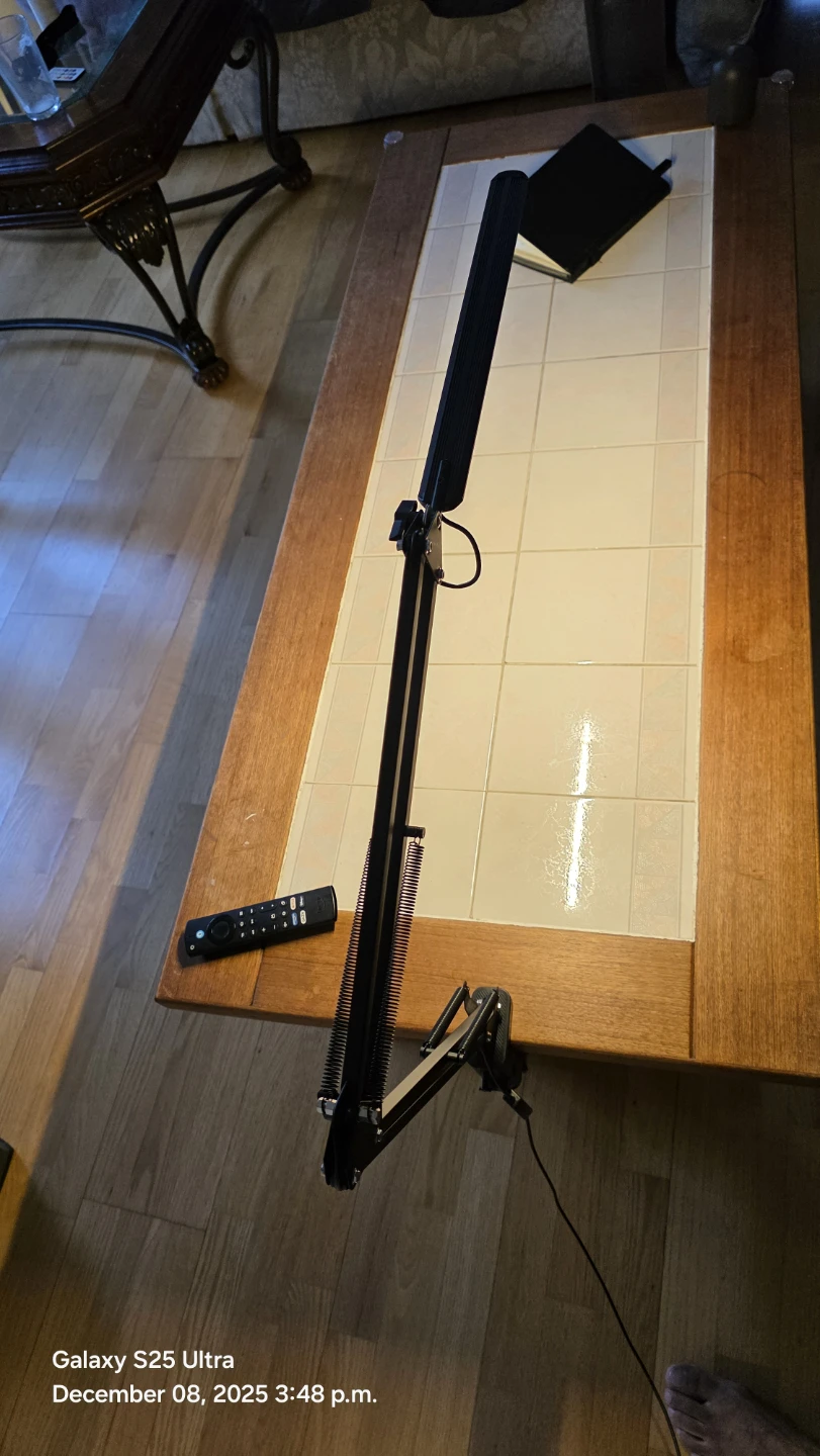 LED Desk Lamp with Clamp - photo 2