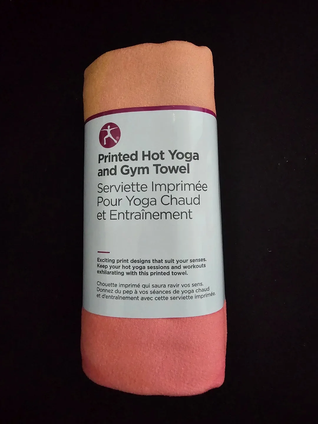 Zenzation Athletics Hot Yoga Mat and Gym Towel, Orange 🧘‍♂️ 🧘‍♀️