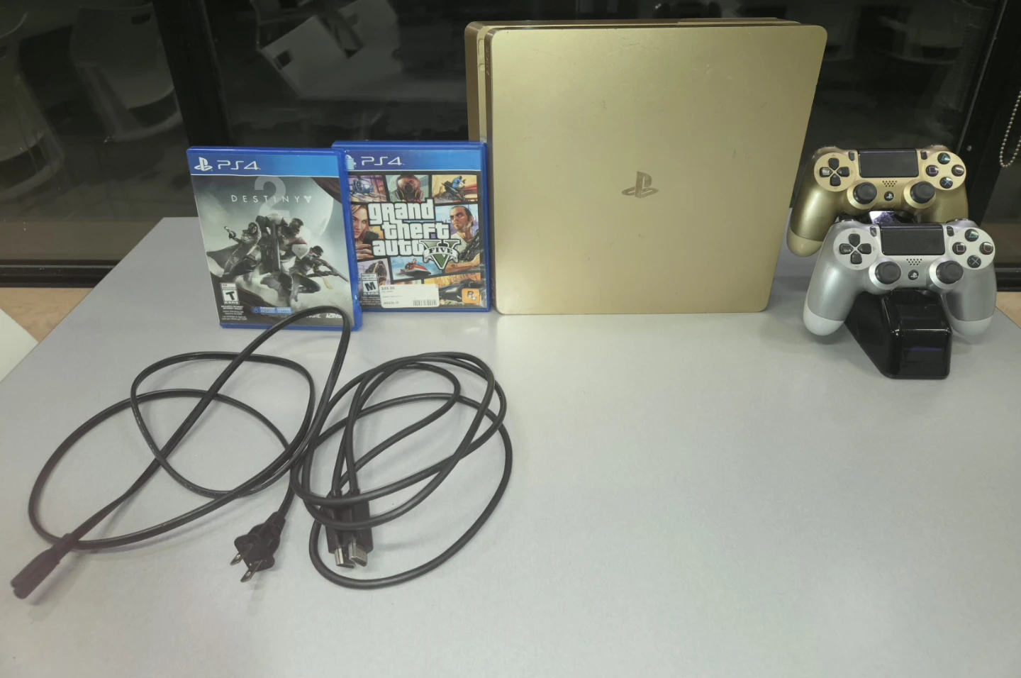 Sony PlayStation 4 Slim 1TB Gold w/ Extras