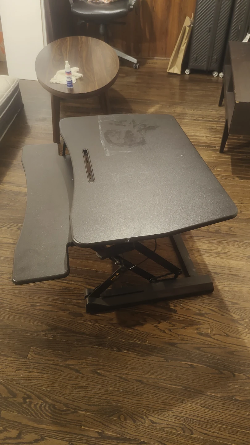 Moving Sale Black Adjustable Standing Desk - photo 2