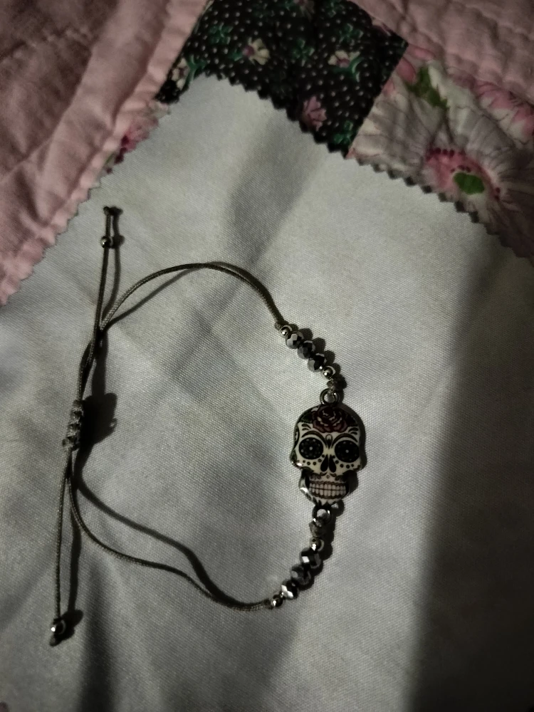 Skull Charm Bracelet