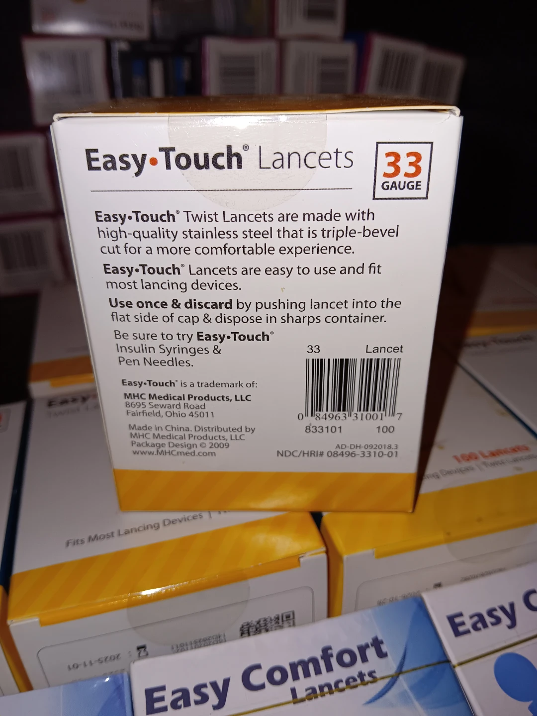 22 BOXES OF DIABETIC LANCETS SEALED EXPIRED - photo 2