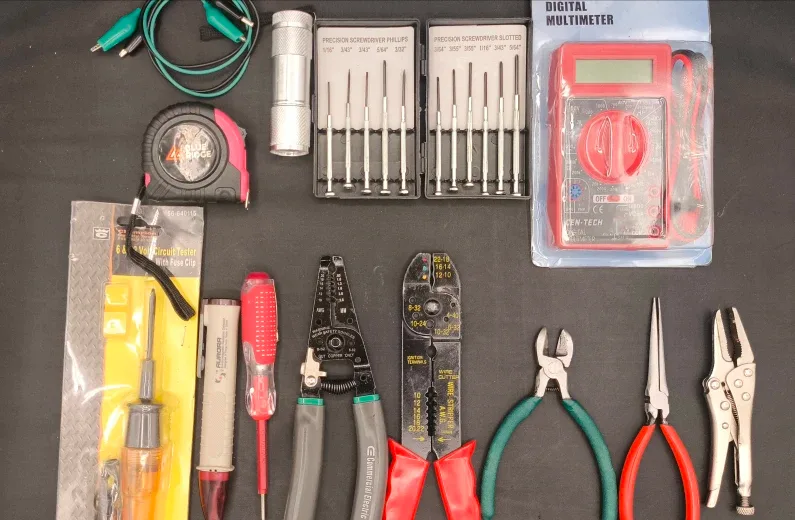 Electrical Tools Kit + Digital Multimeter | Auto & Home Repair image indicator(7)