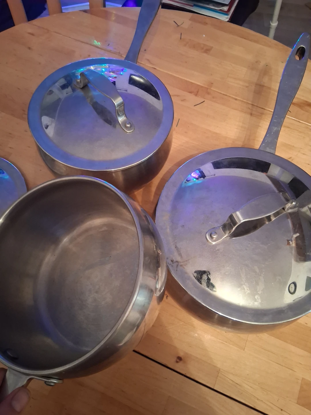 Stainless Steel Pot Set (3) - photo 2