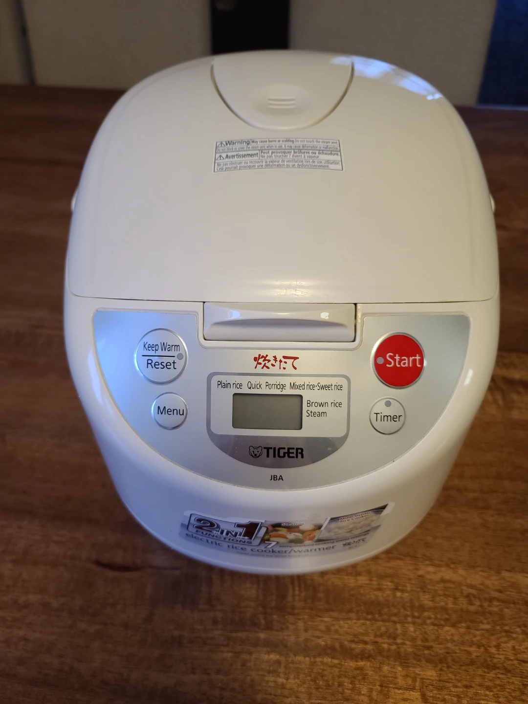 Tiger JBA Rice Cooker