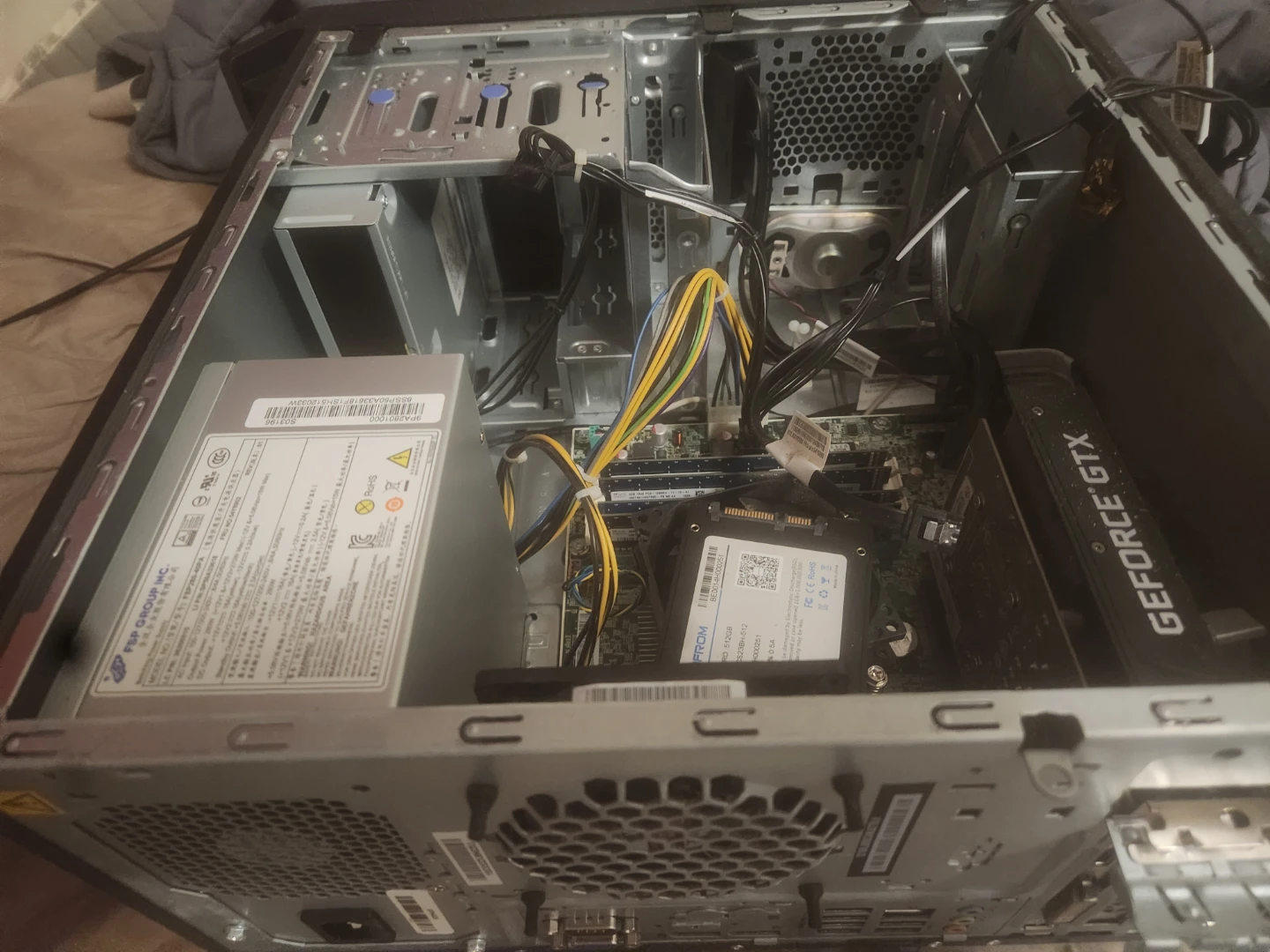 Desktop PC Components: GeForce GTX, Power Supply