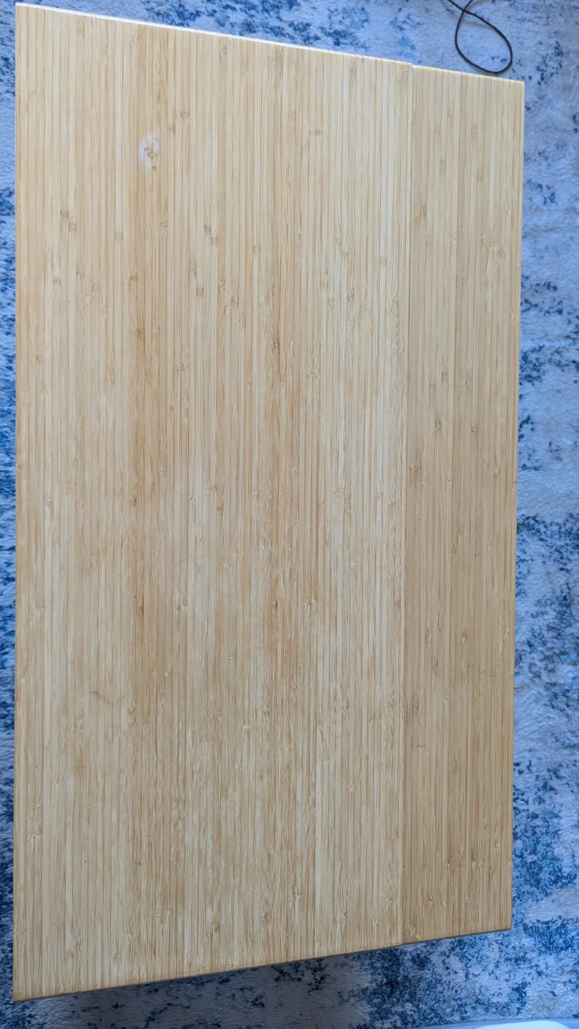Wooden Lift Top Coffee Table - Bamboo & White - photo 4
