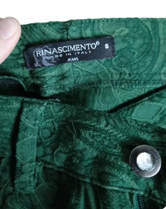 Rinascimento Pants - Green, Size S #Cleanout - photo 4