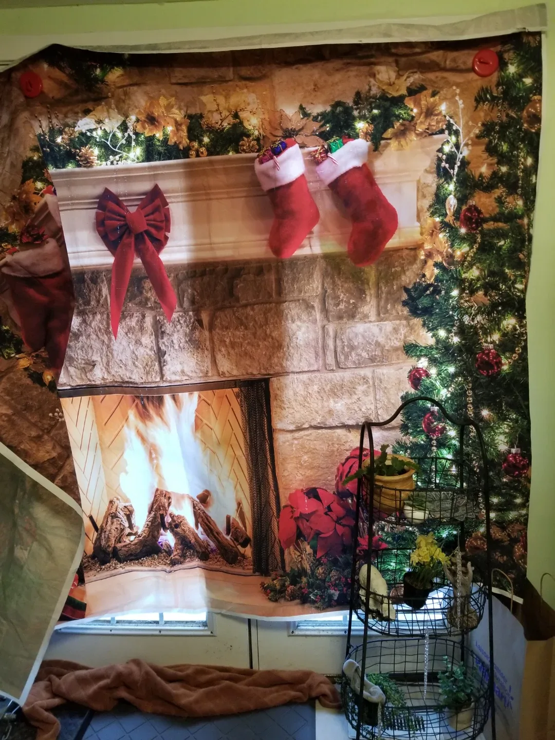 Christmas Theme Backdrop Cloth