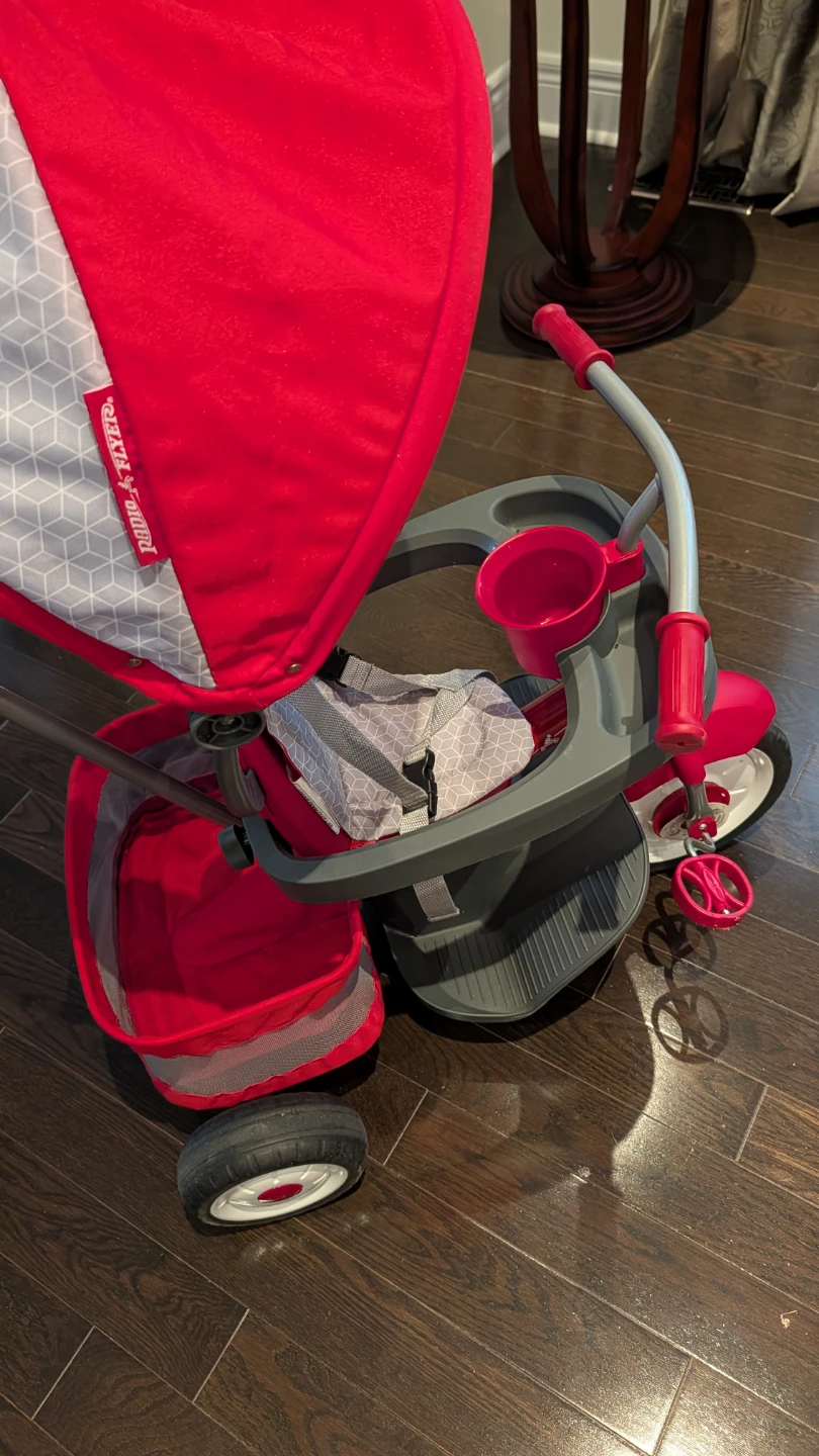 Radio Flyer Steer & Stroll Trike - Red - photo 4