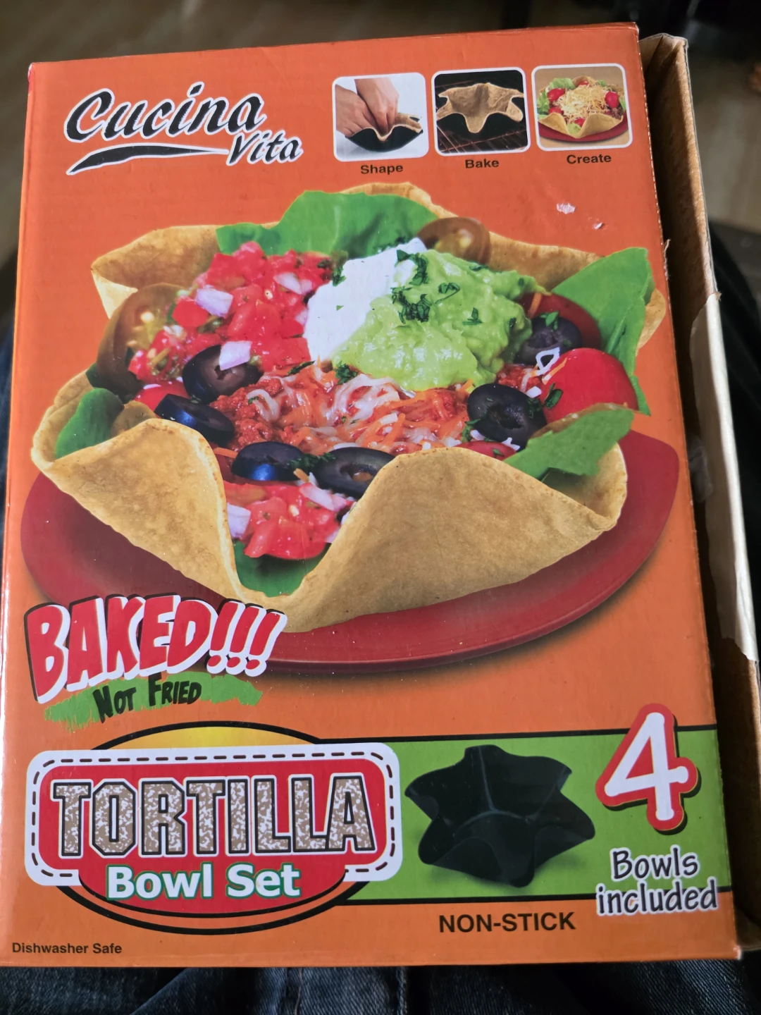 Cucina Vita Tortilla Bowl Set - New!