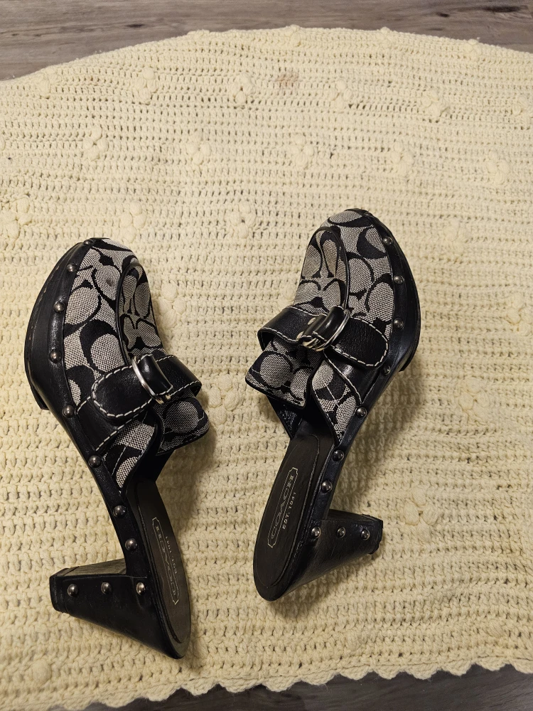 Coach Mules - Size 8 n a half - photo 2