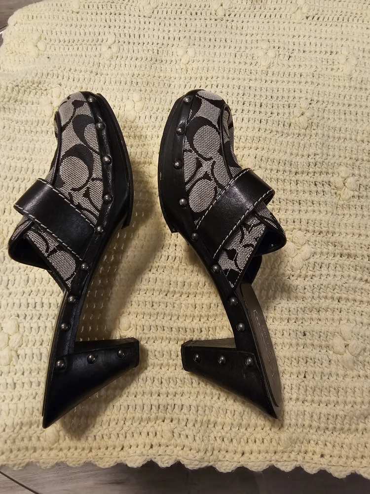 Coach Mules - Size 8 n a half - photo 3