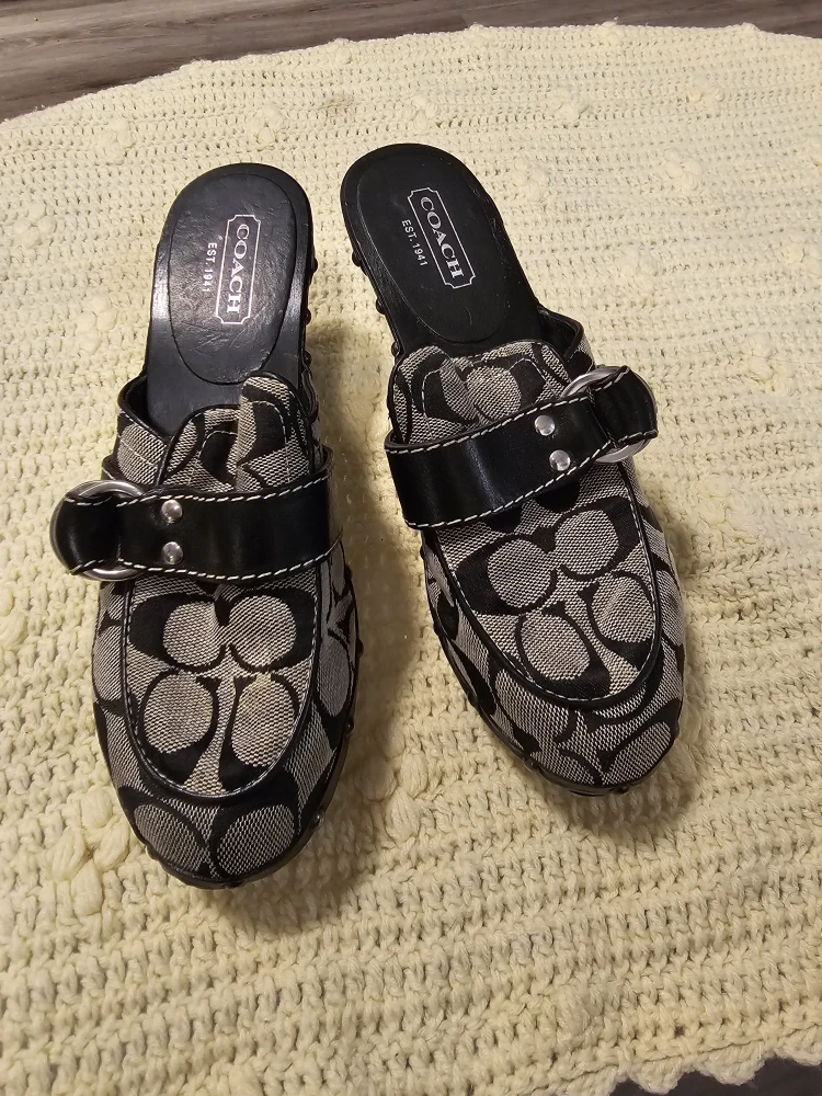 Coach Mules - Size 8 n a half - photo 5
