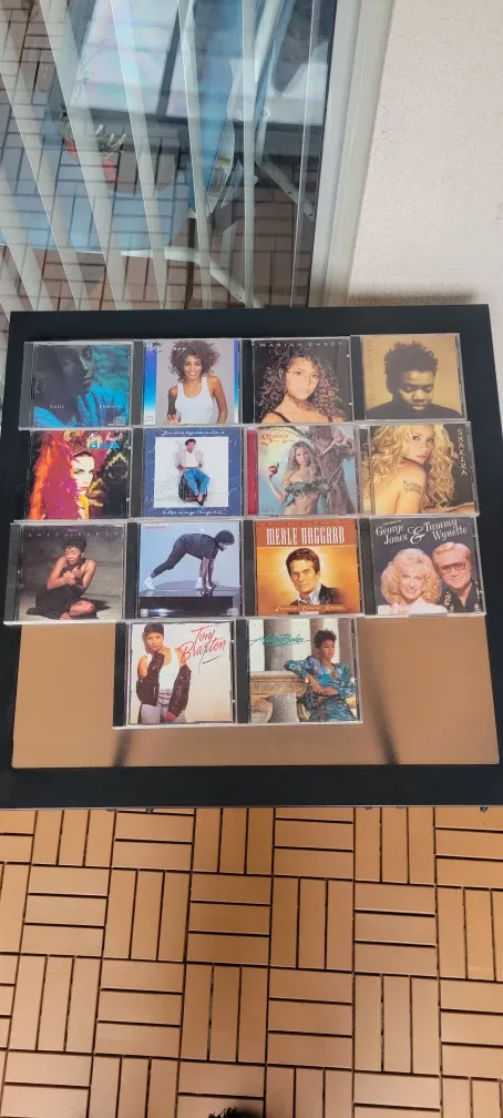 Mixed Lot of CDs - Mariah Carey, Sade, Whitney Houston