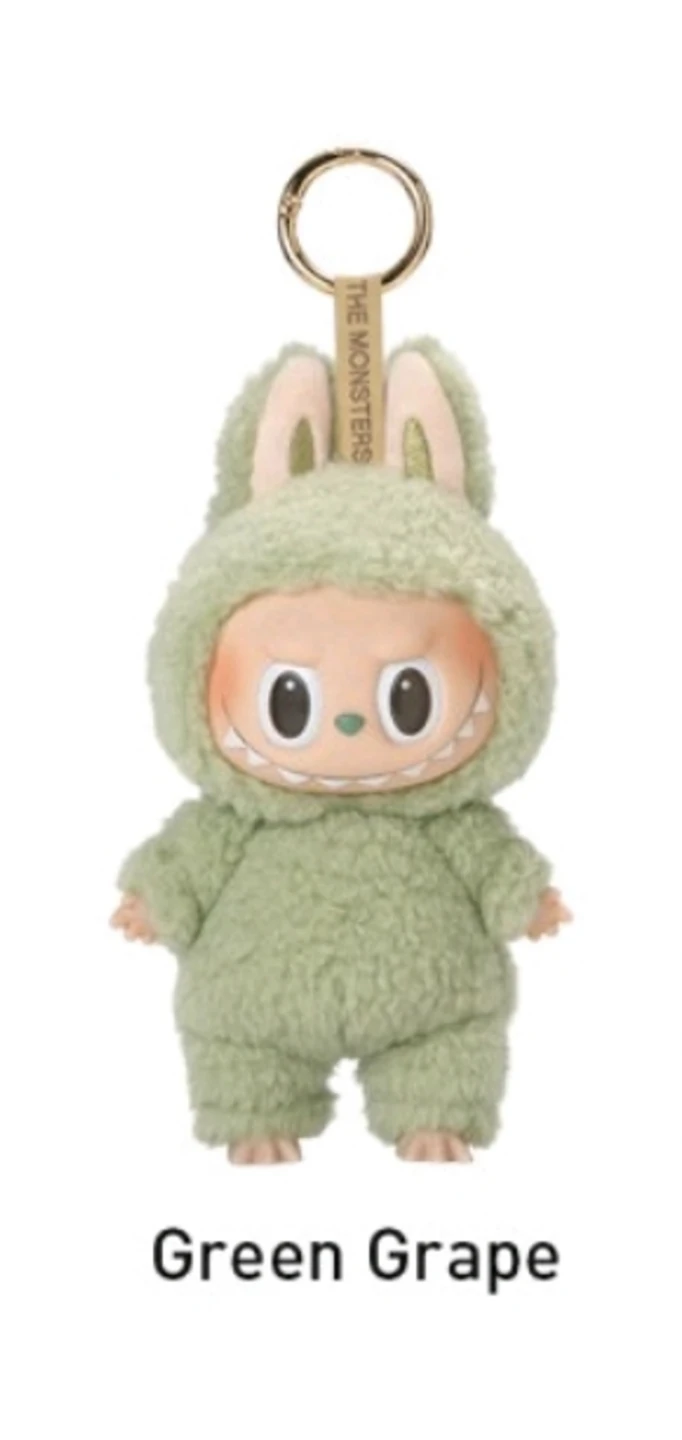 Labubu Exciting Macaron "Green Grape" Vinyl Plush Pendant