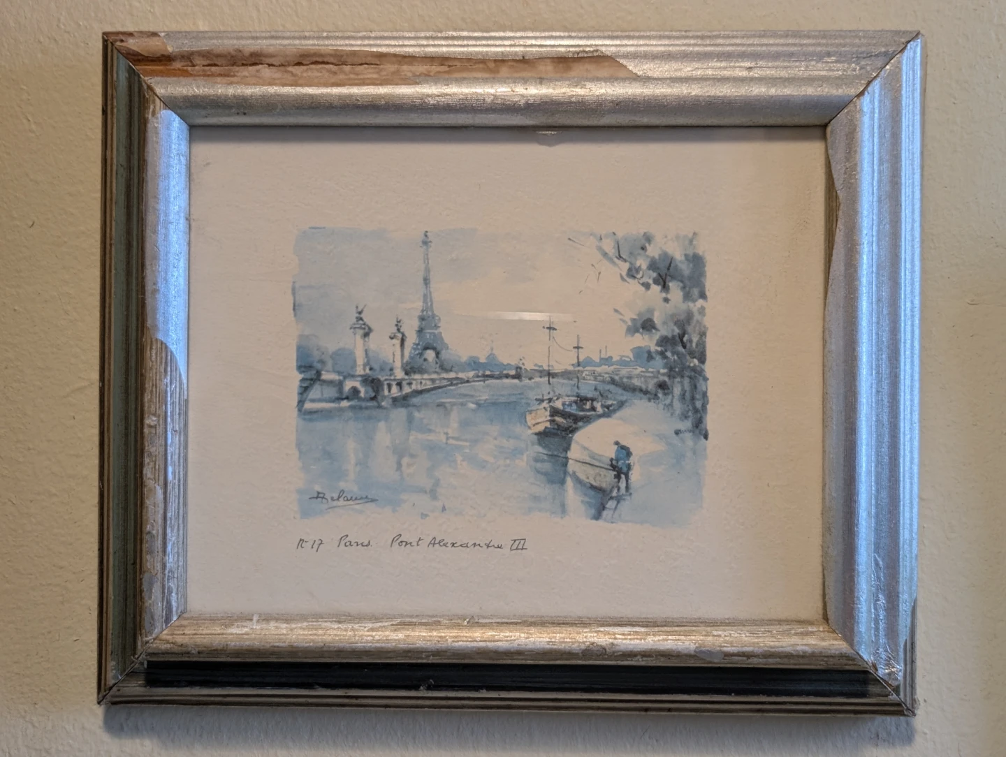 Paris Pont Alexandre III Framed Art - photo 2