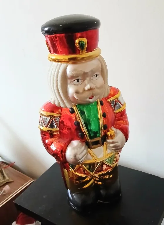 Hand-Painted Plastic Nutcracker - 45cm