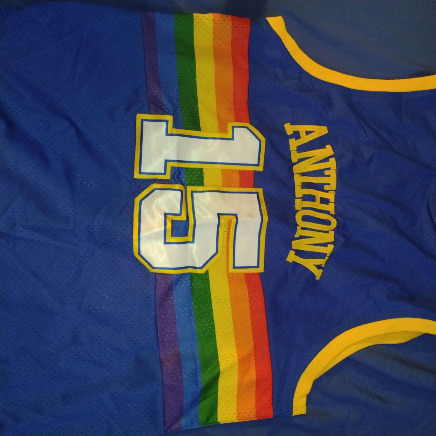 Adidas NBA Nuggets Anthony #15 Jersey - Size L - photo 4