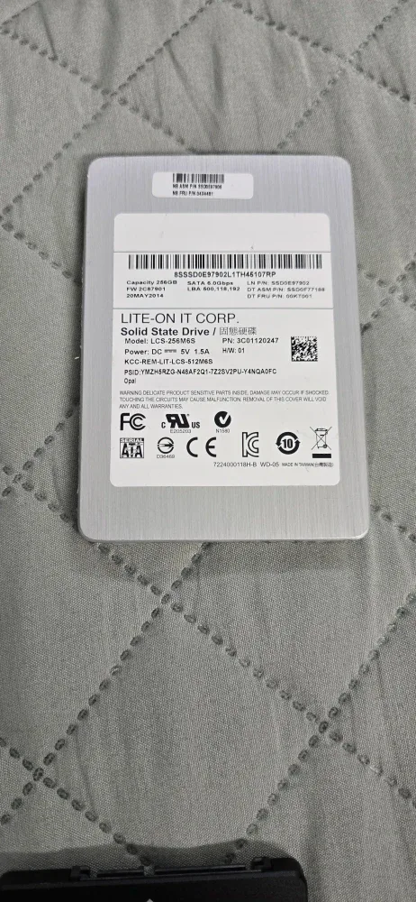 Lite-On 256GB SSD - LCS-256M6S