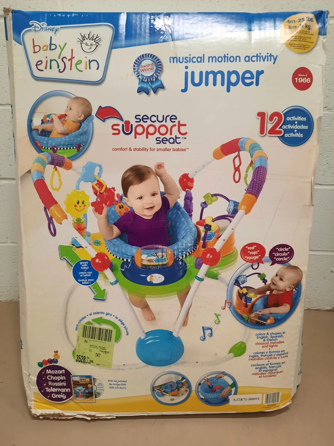 $30 Baby Einstein Musical Motion Activity Jumper